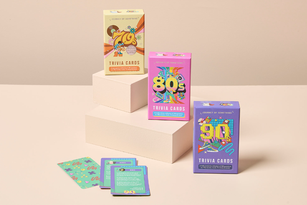 Journey Of Something - 90's Trivia Cards