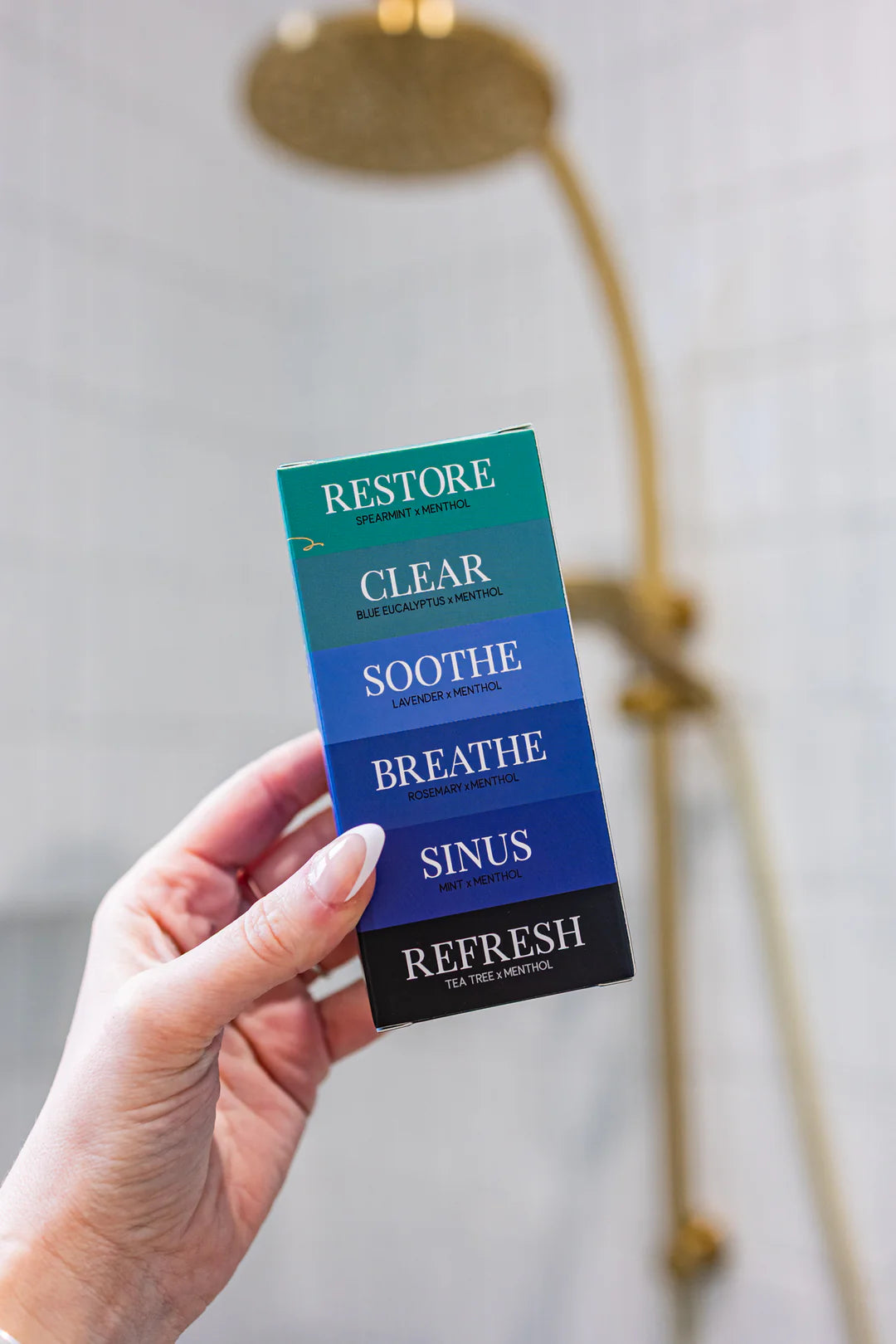 MENTHOL SHOWER STEAMER 6 PACK