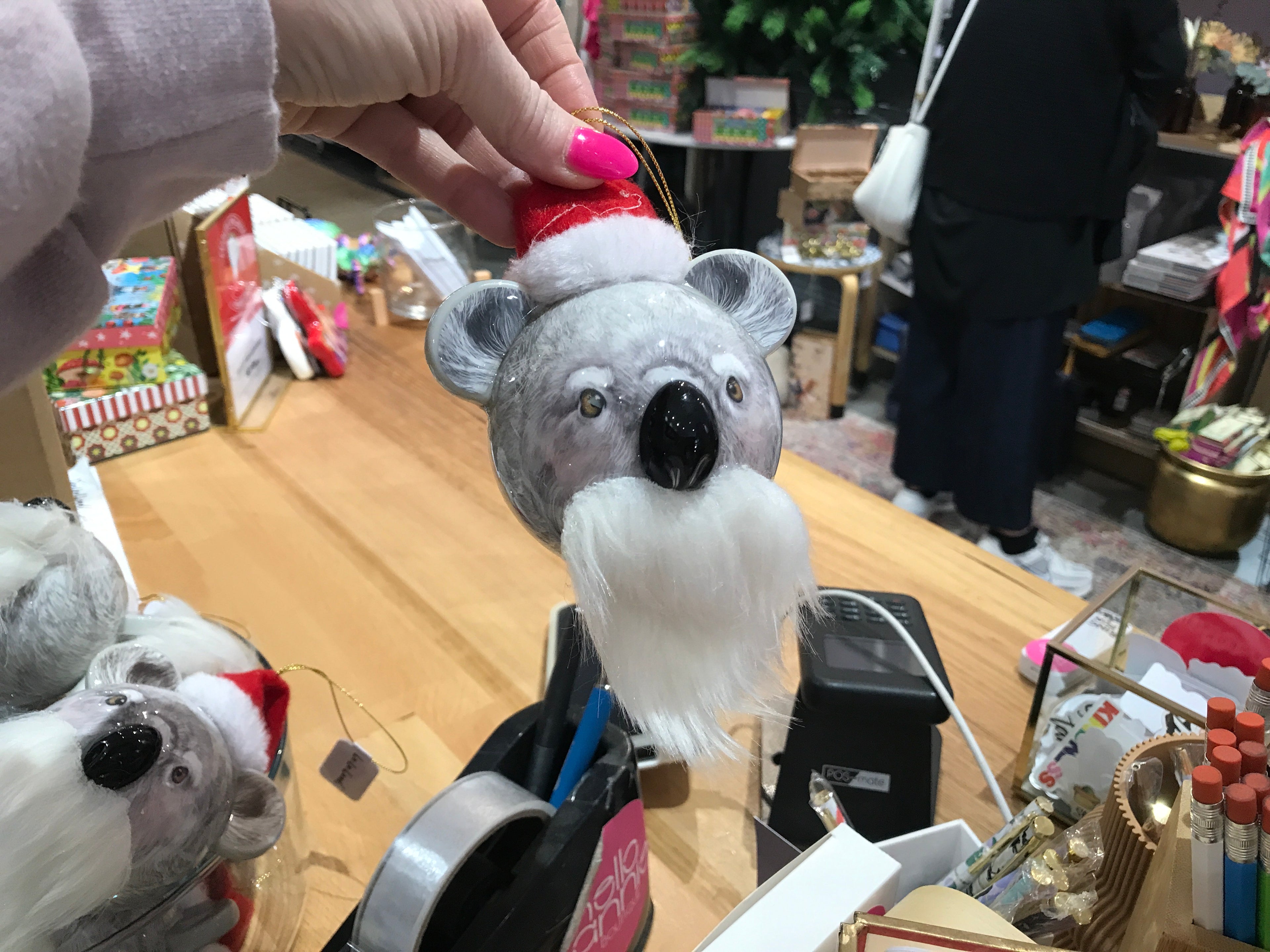 3D BAUBLE BEARDED KOALA - 2024