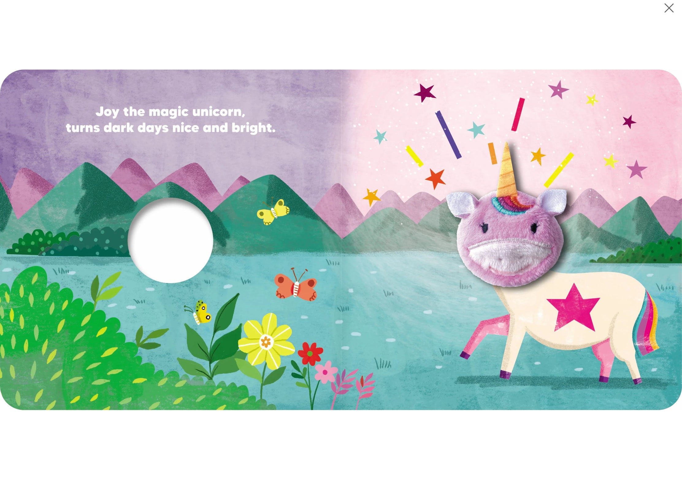Finger Puppet Book - Magical Unicorn