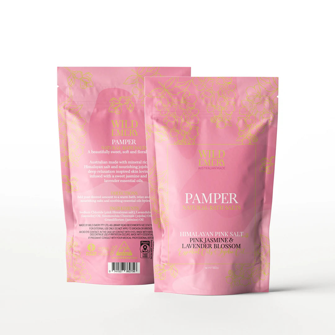 PAMPER NATURAL BATH SALTS
