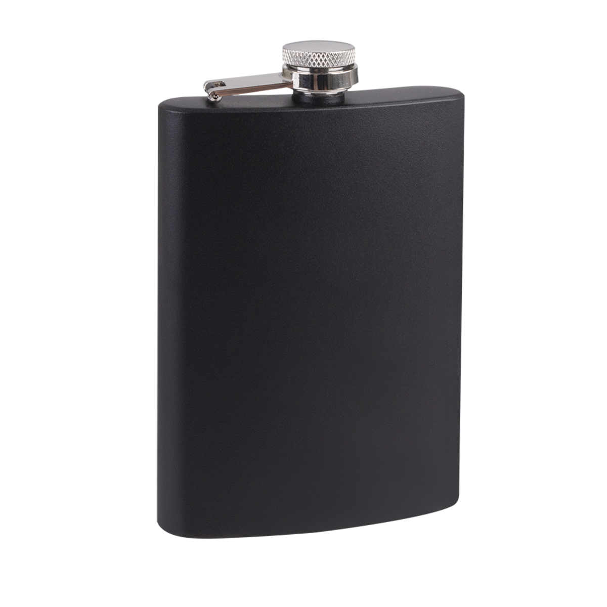 BARTENDER STAINLESS STEEL HIP FLASK 8OZ/236ML - MATTE BLACK