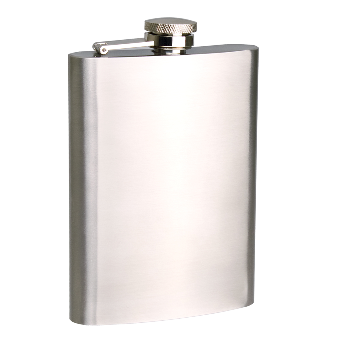 BARTENDER STAINLESS STEEL HIP FLASK 8OZ/236ML - SATIN