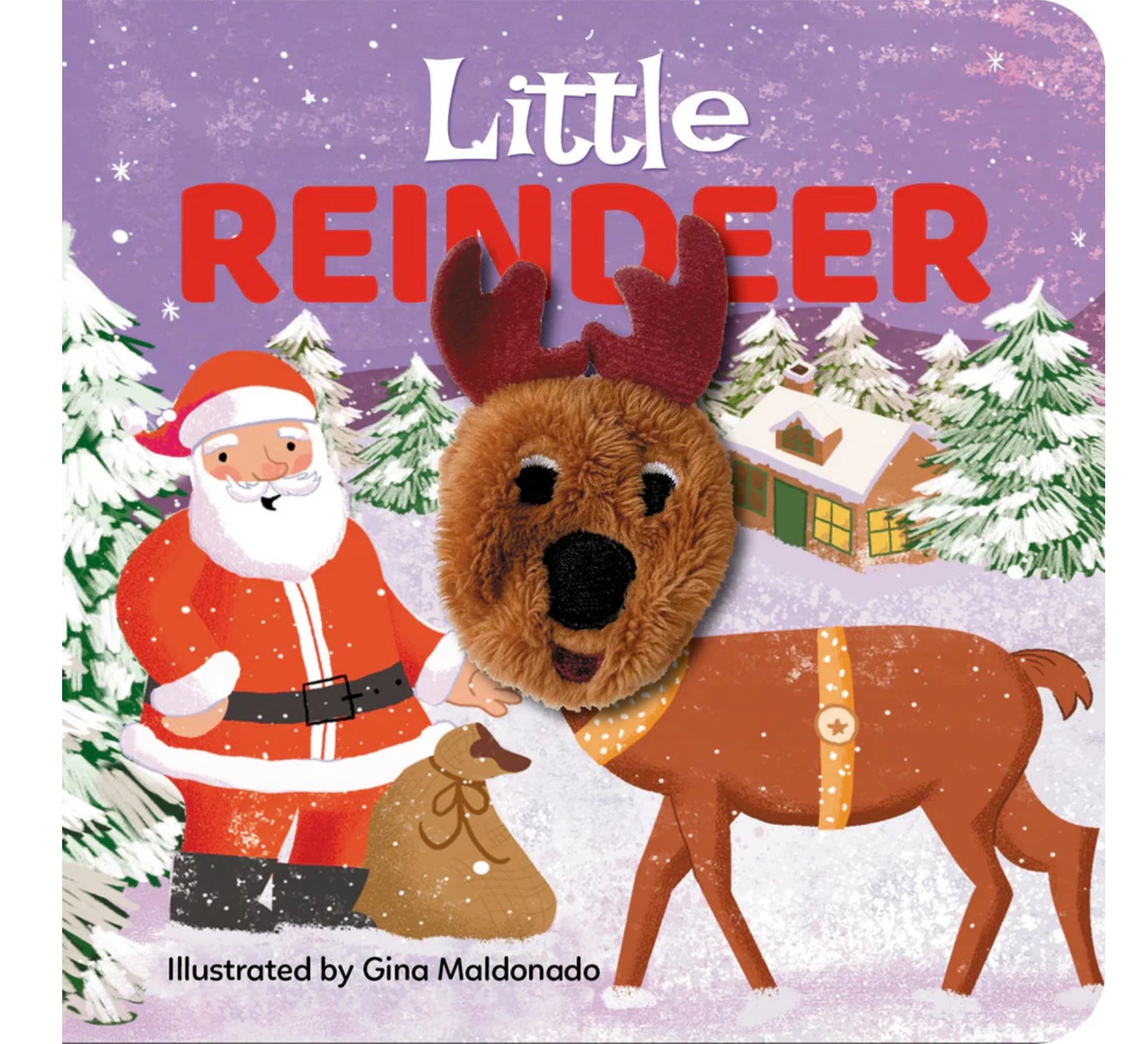 Finger Puppet Book - Little Reindeer