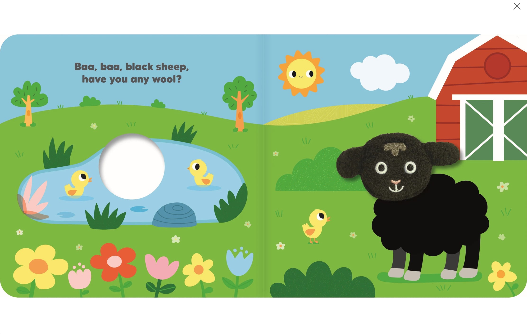 Finger Puppet Book - Baa Baa Black Sheep