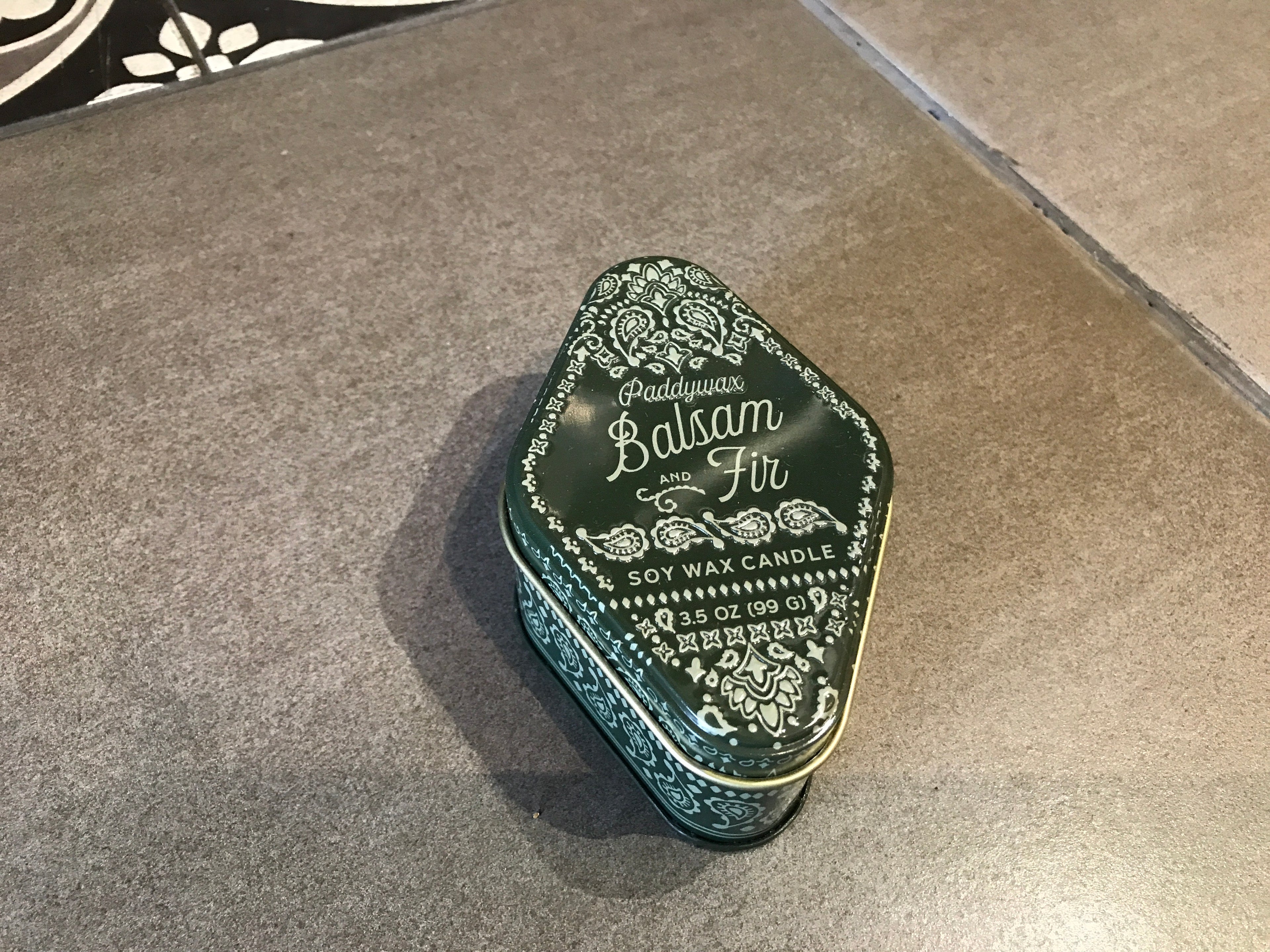 PADDYWAX: BALSAM & FIG CANDLE IN TIN