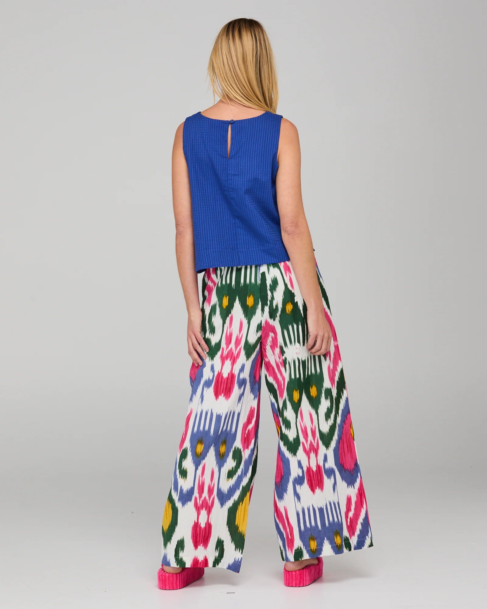 BOOM SHANKAR HARA TOP - BLU - SS26