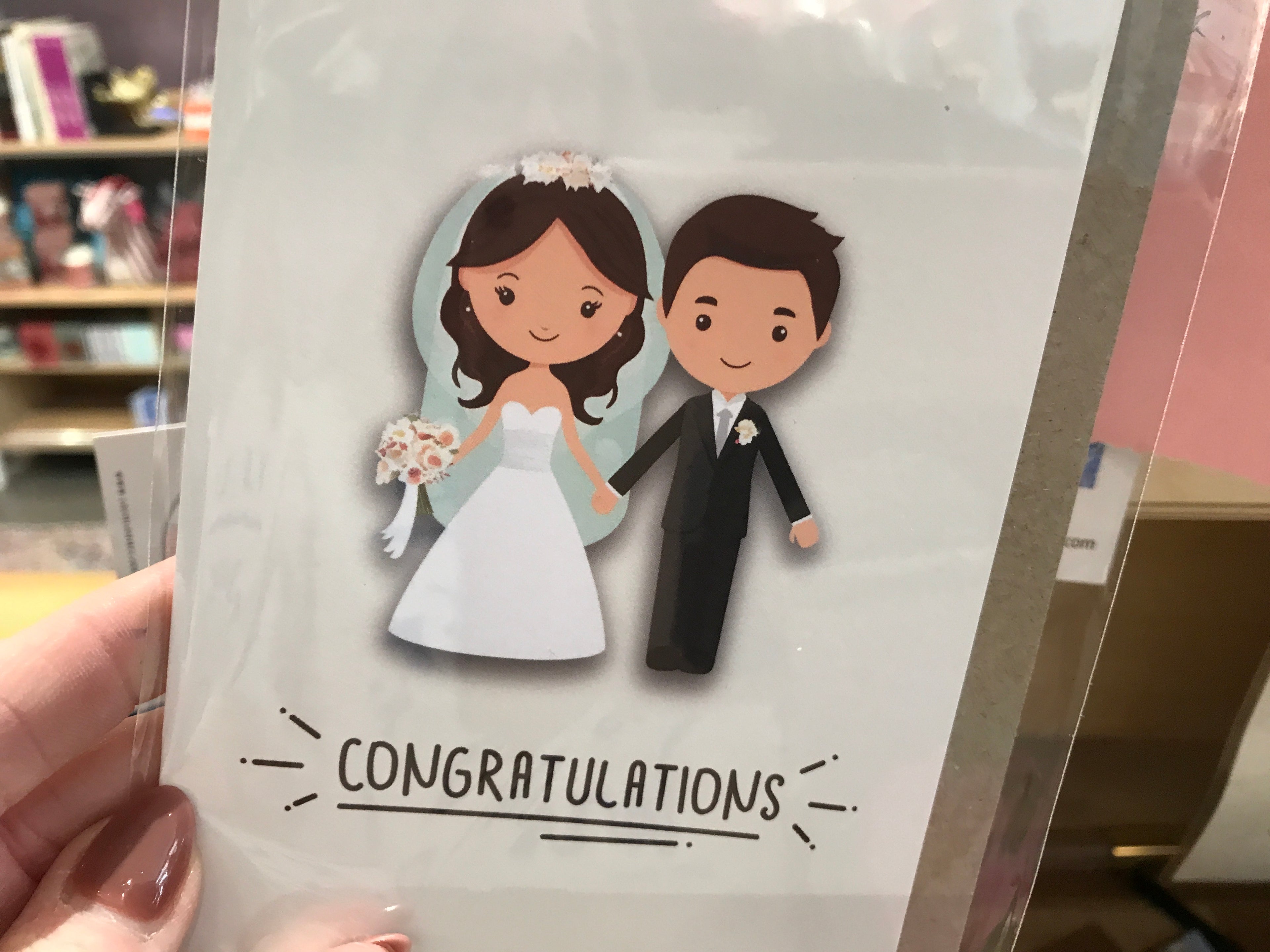BAYSIDE TREAURES - CONGRATULTIONS BRIDE AND GROOM