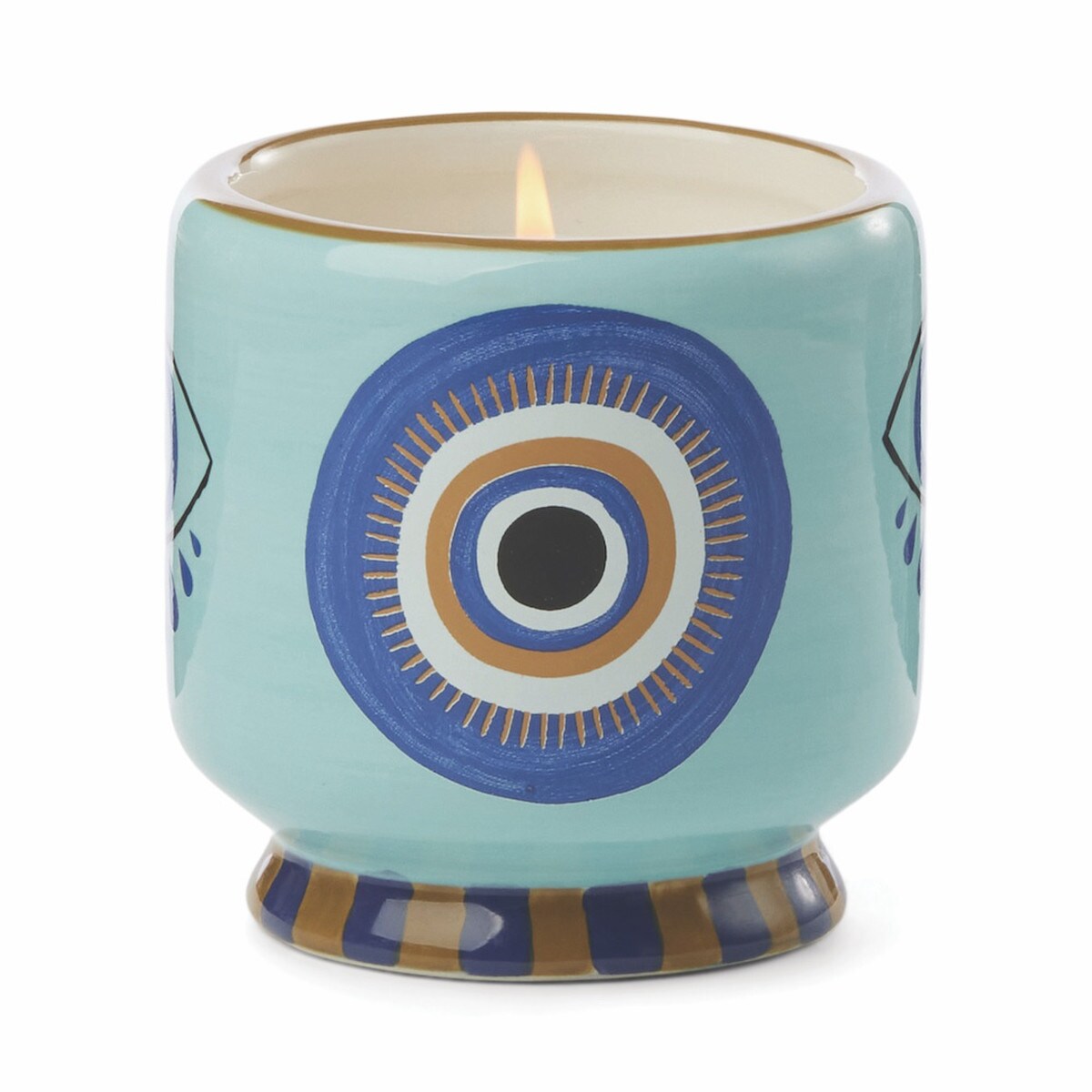 PADDYWAX: EYE CERAMIC CANDLE - Incense & Smoke
