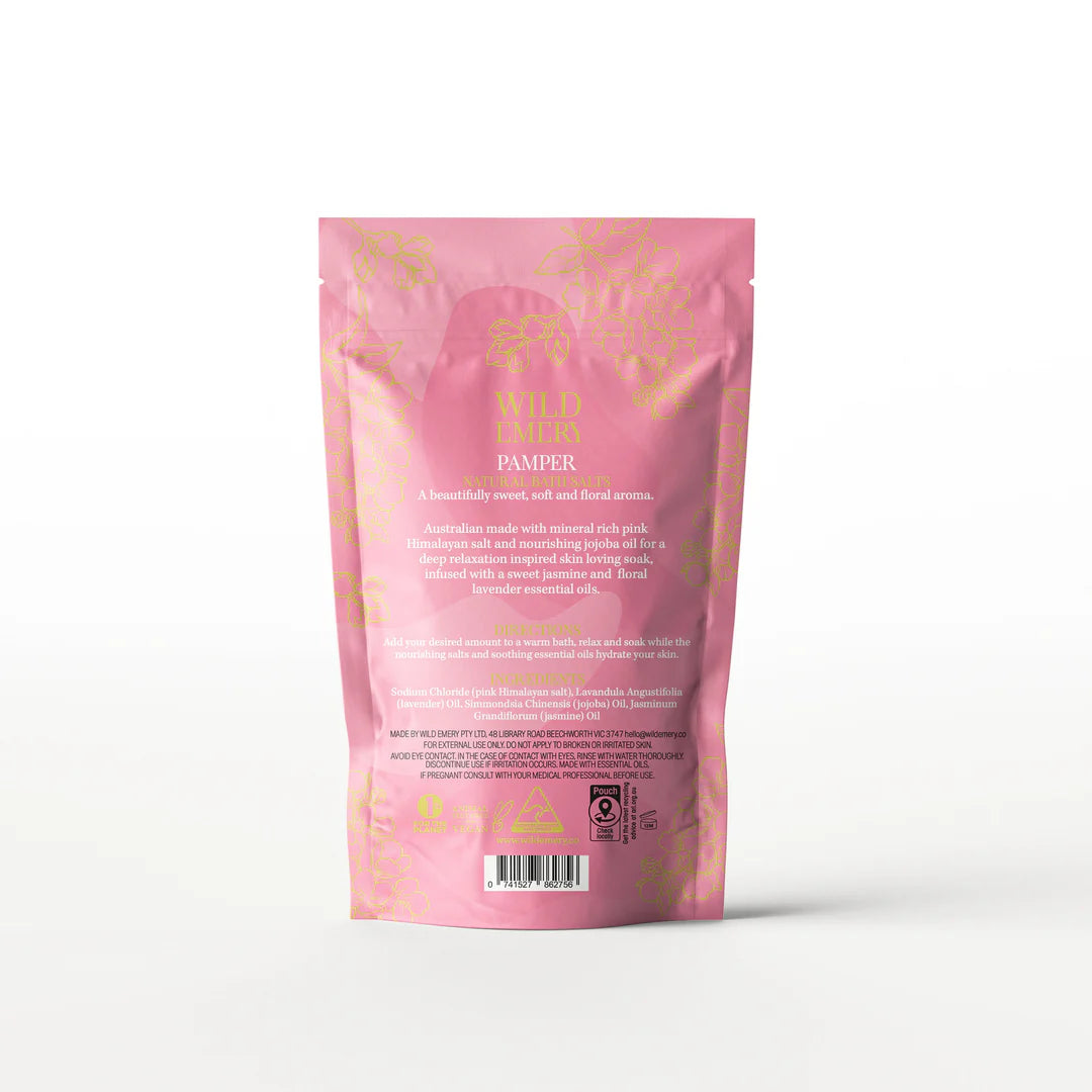 PAMPER NATURAL BATH SALTS