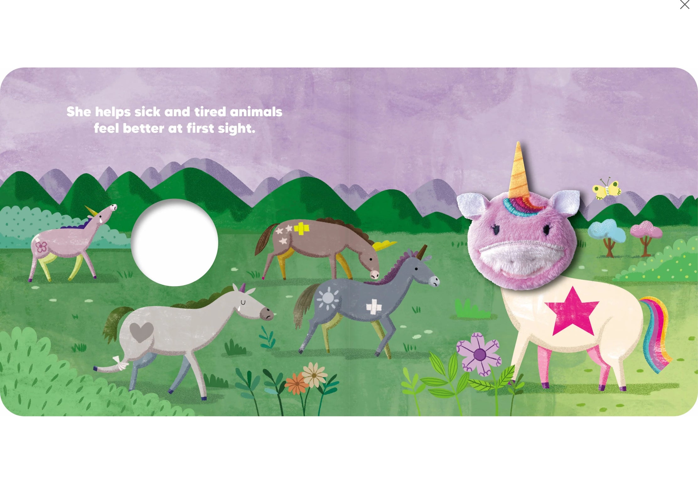 Finger Puppet Book - Magical Unicorn