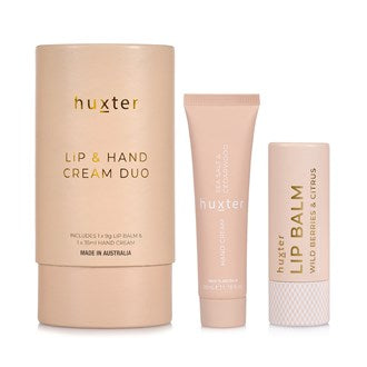 LIP & HAND CREAM DUO - NATURAL - SEA SALT & CEDARWOOD