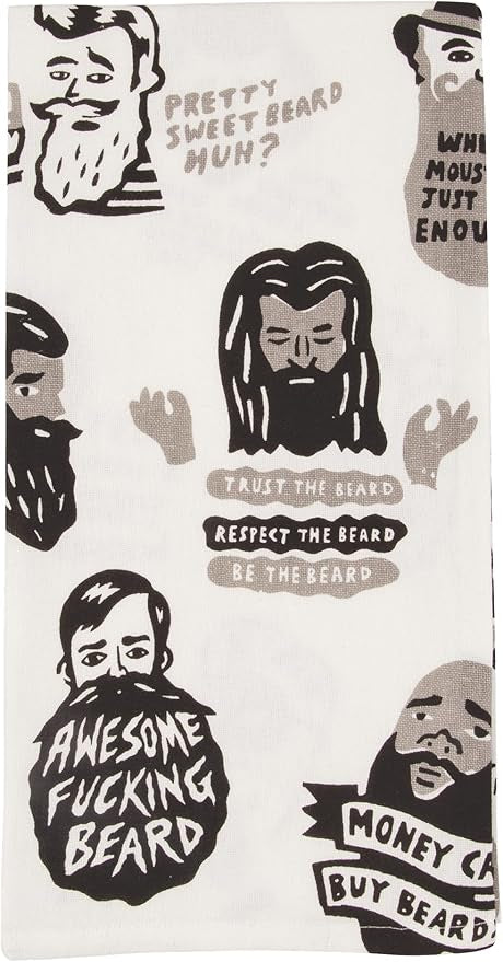 Dish Towel - AWESOME F’ING BEARD