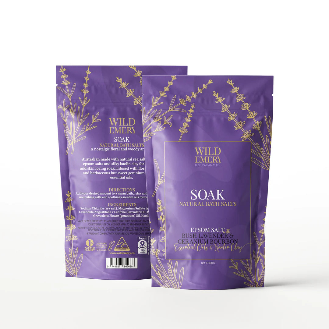 SOAK NATURAL BATH SALTS