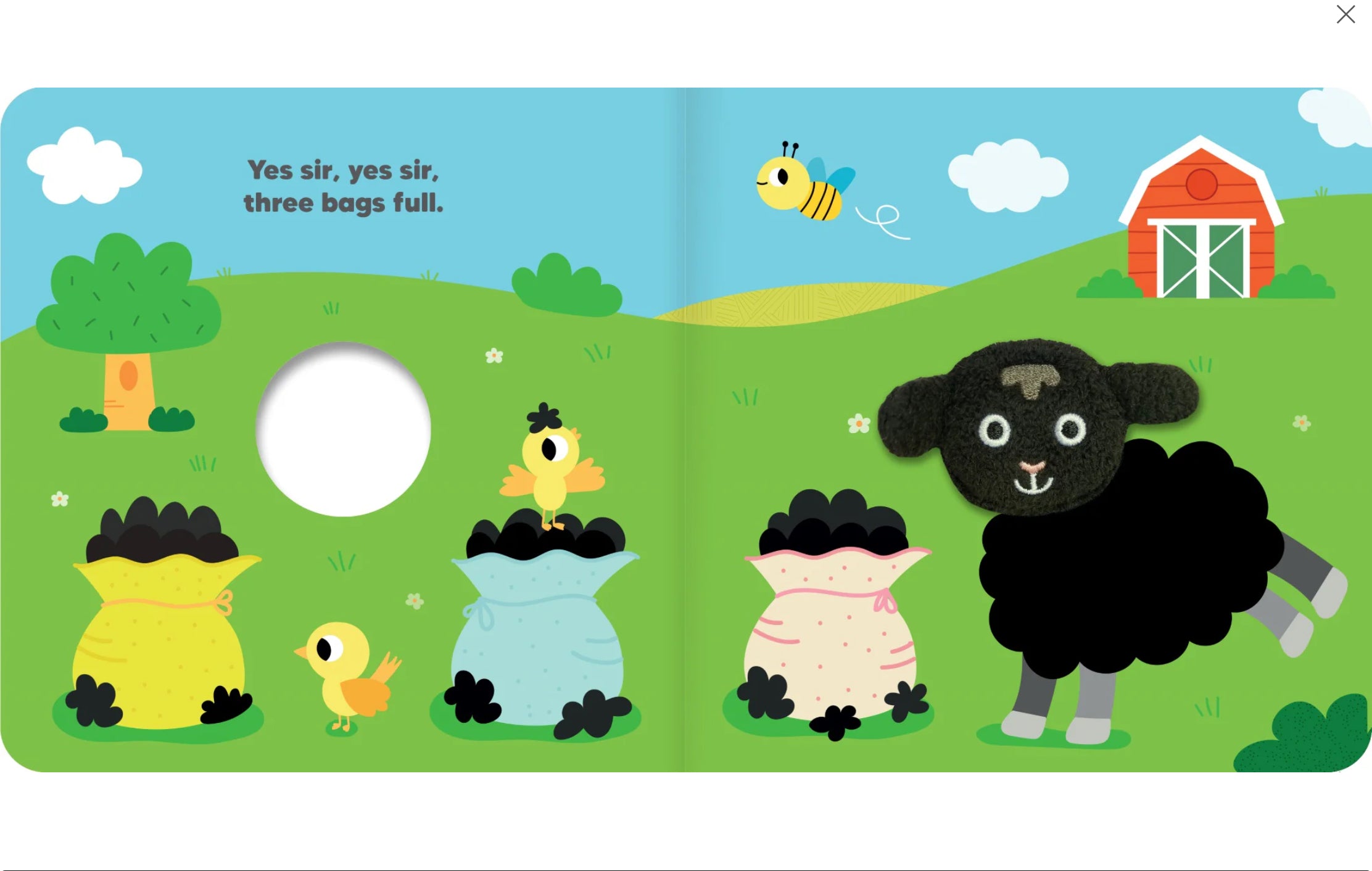 Finger Puppet Book - Baa Baa Black Sheep