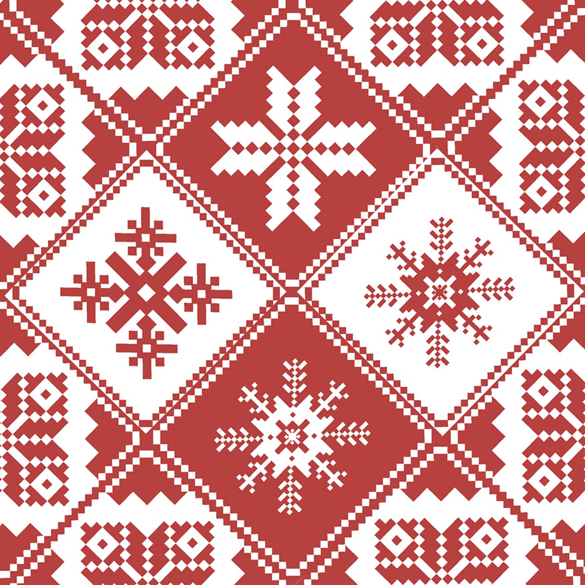 PAPER+DESIGN LUNCHEON NAPKINS - TRADITIONS RED