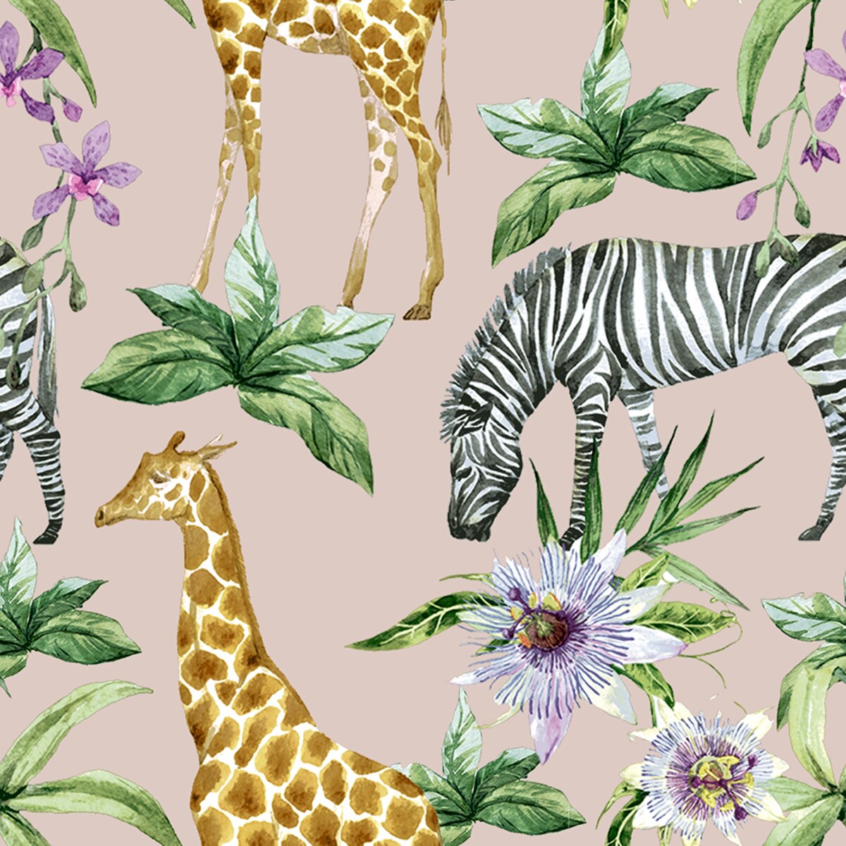 PAPER+DESIGN LUNCHEON NAPKINS - ZEBRAS & GIRAFS