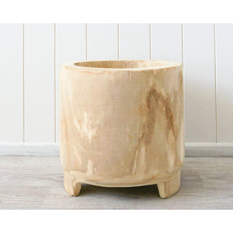 TIMBER POT/PLANTER - RUSTIC TUCKER LARGE - Hello Annie Parkdale
