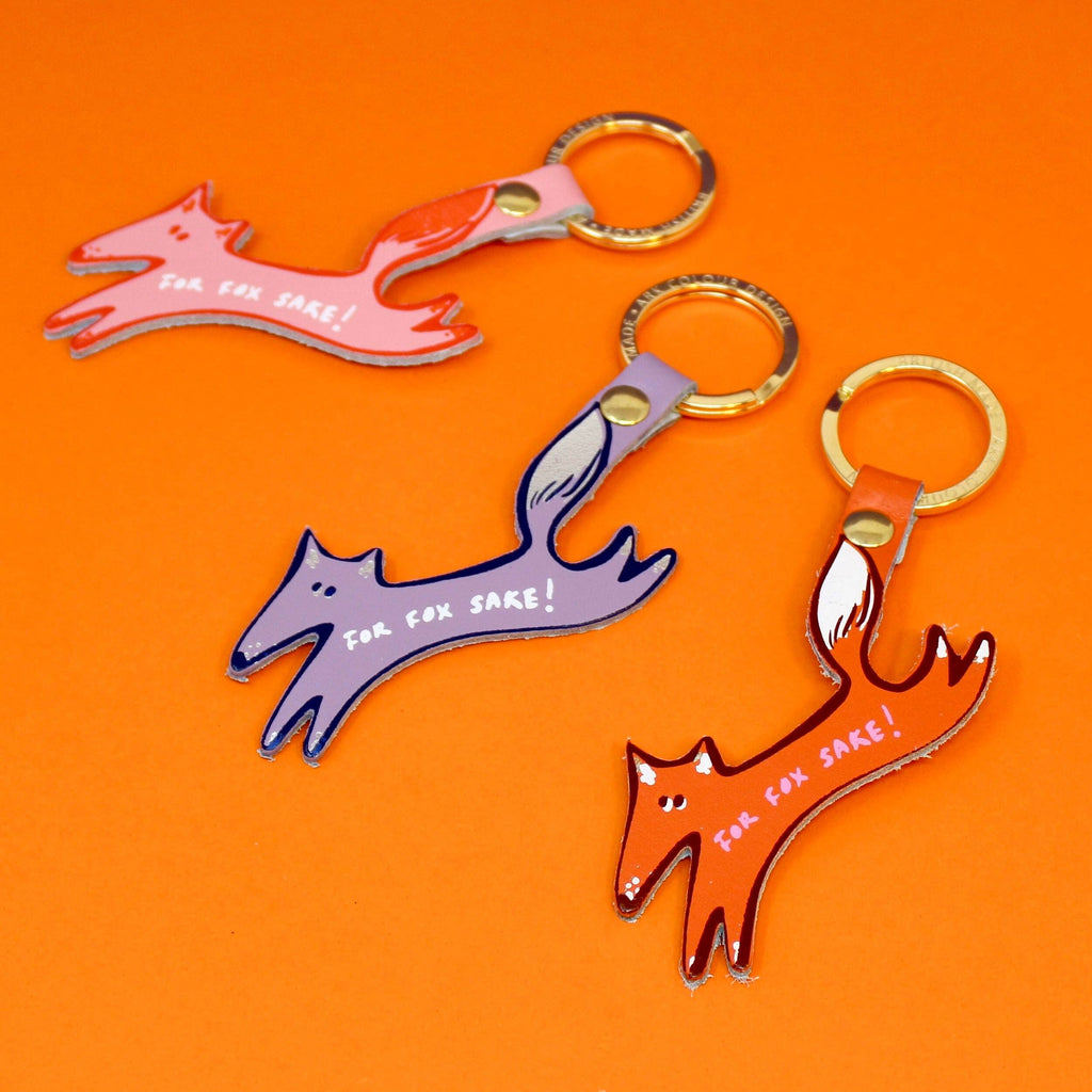 Ark Colour Design - For Fox Sake Key Fob