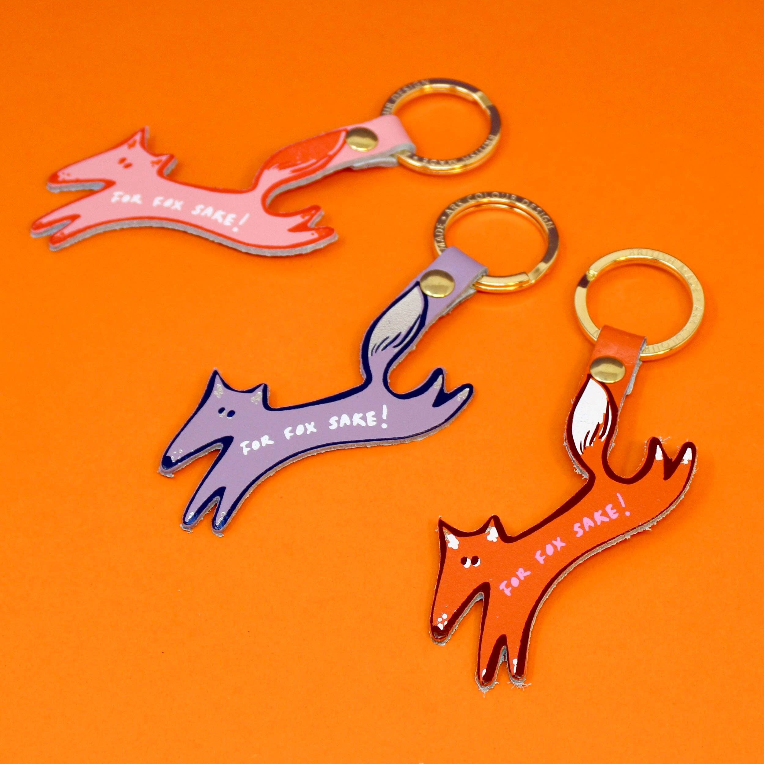 Ark Colour Design - For Fox Sake Key Fob