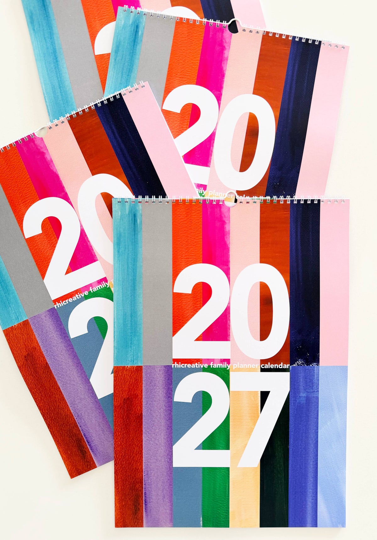 Rhicreative - 2027 Rhicreative Family Planner Calendar
