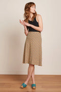 JUNO SKIRT BEEBOP STRIPE - CUSTARD YELLOW - KING LOUIE