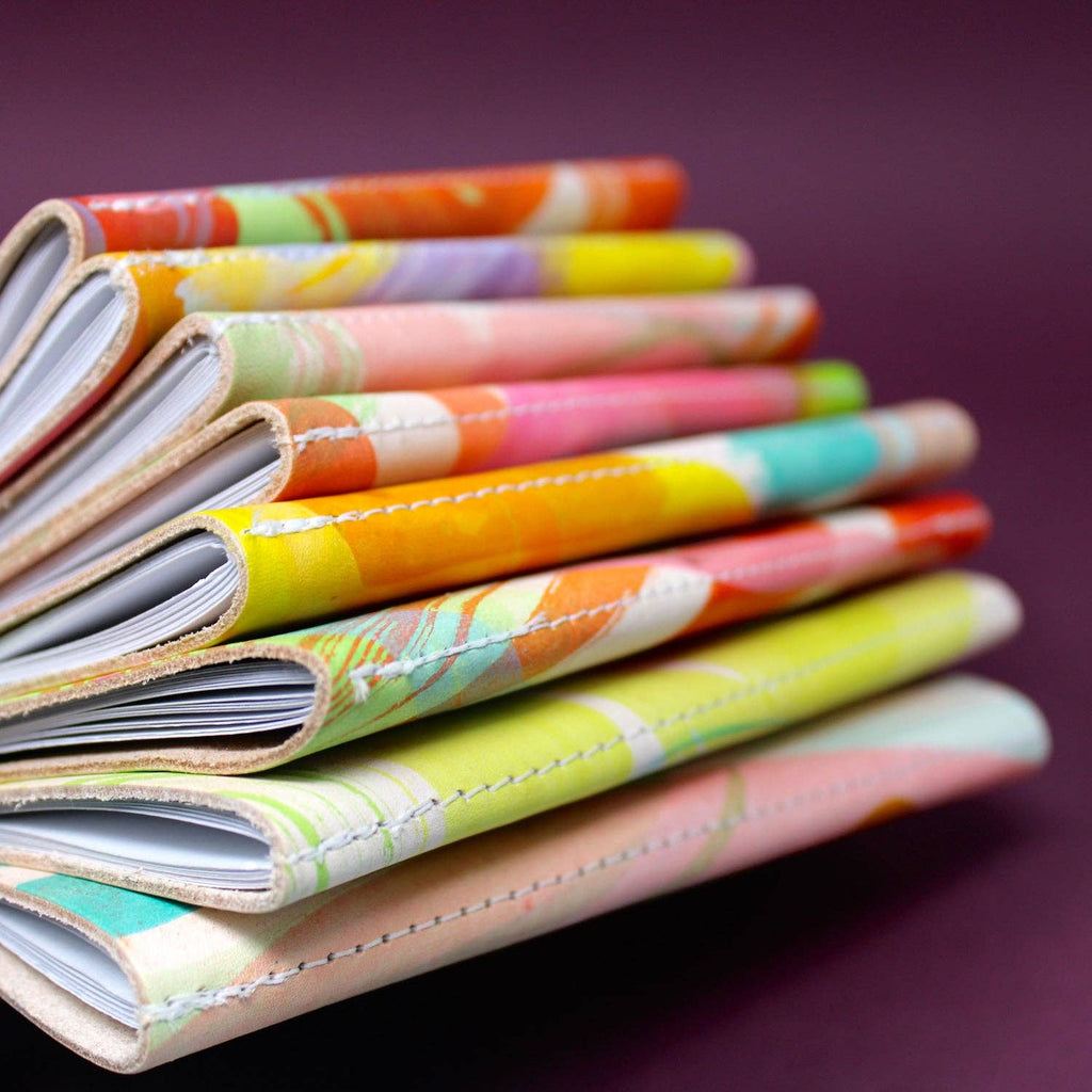 Ark Colour Design - Hand Painted A6 Sketchbook - Assorted Colours