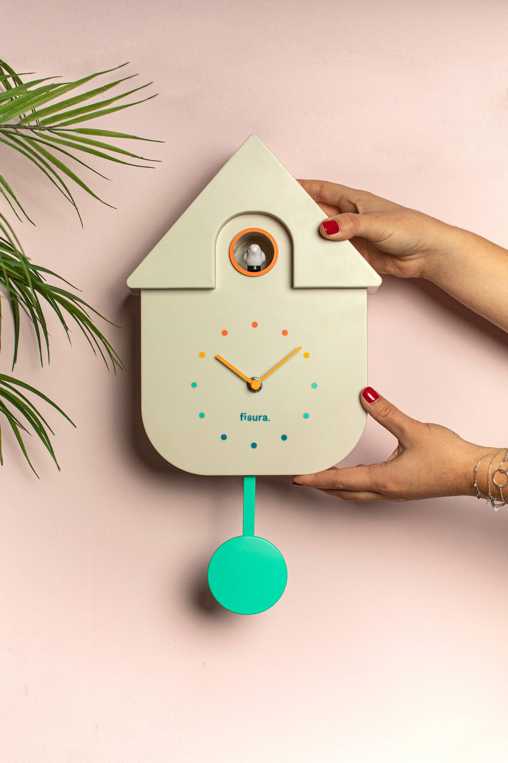 Fisura - Cuckoo Casita Rainbow Clock