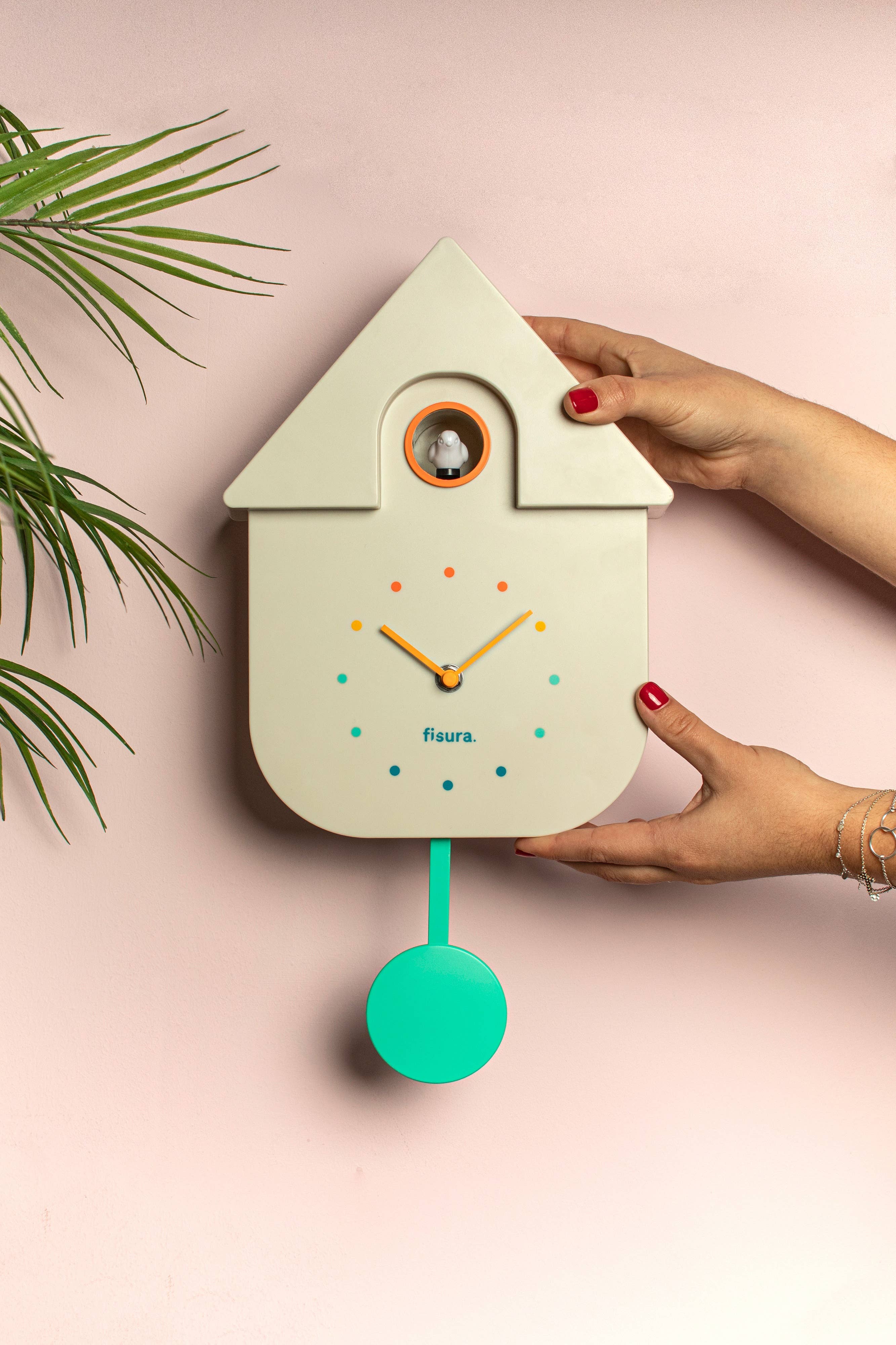 Fisura - Cuckoo Casita Rainbow Clock