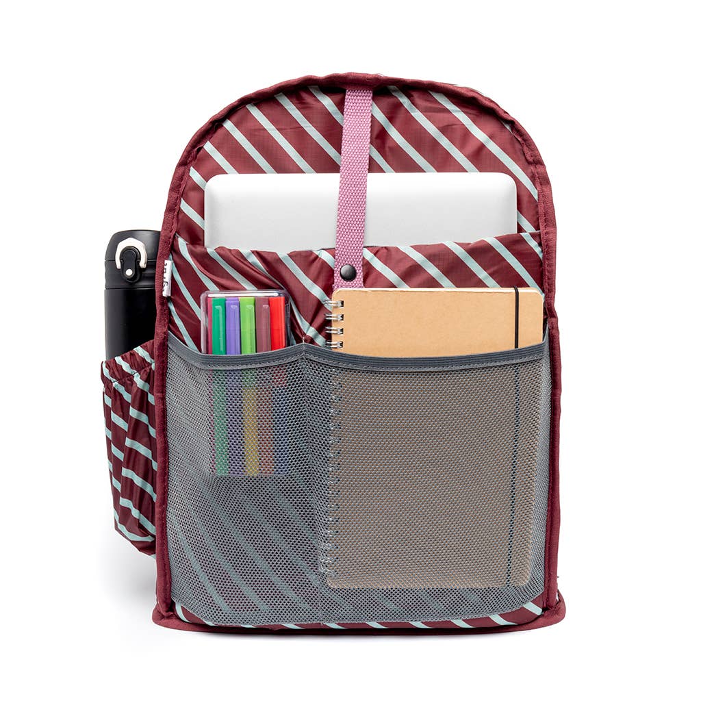 LEFRIK EU - Capsule Stripes Mauve Backpack