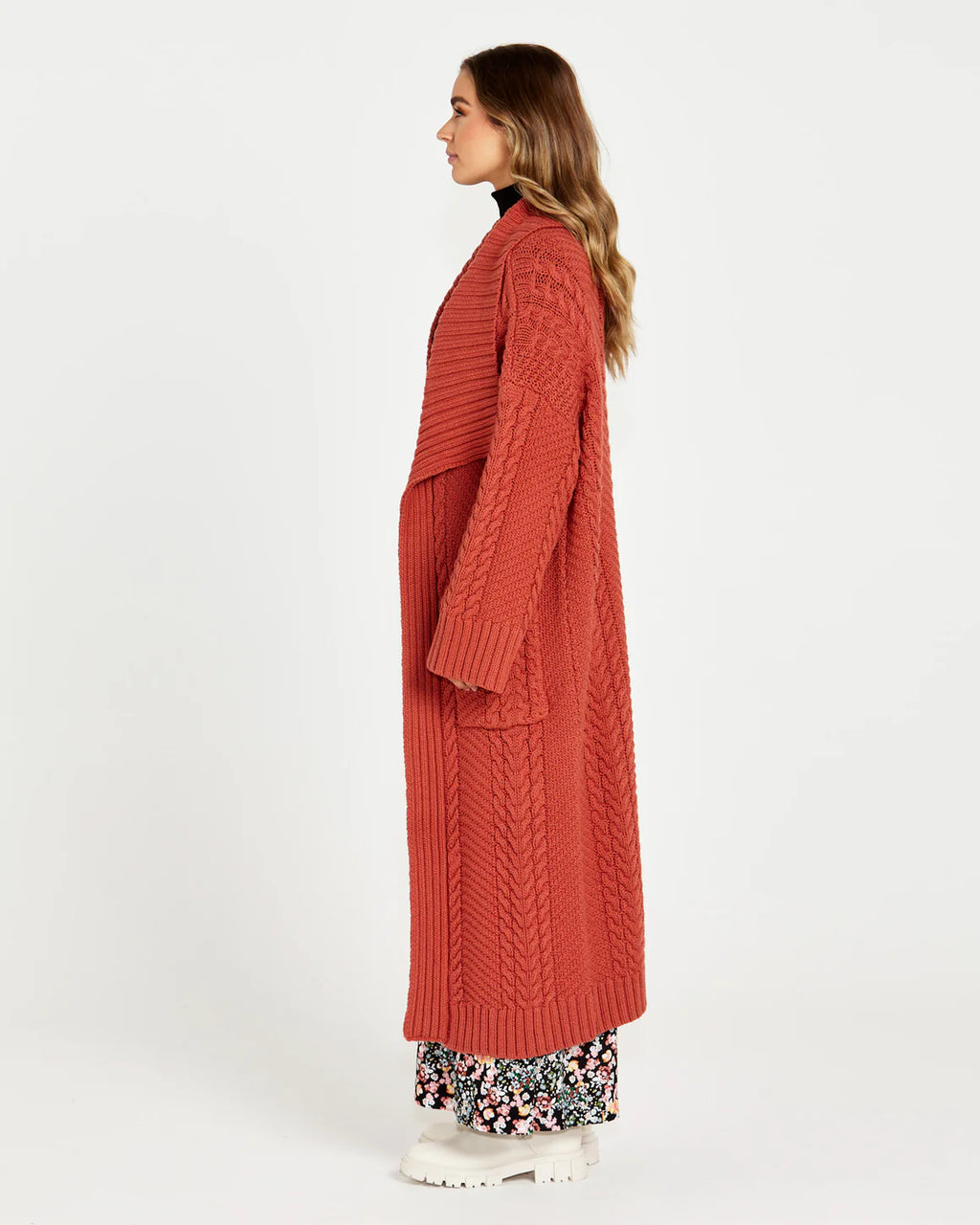 JACINTA CABLE CARDIGAN - OVERSIZED - 0926-2