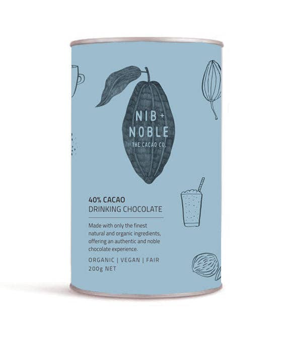 Nib and Noble - 40% Cacao Organic Drinking Chocolate