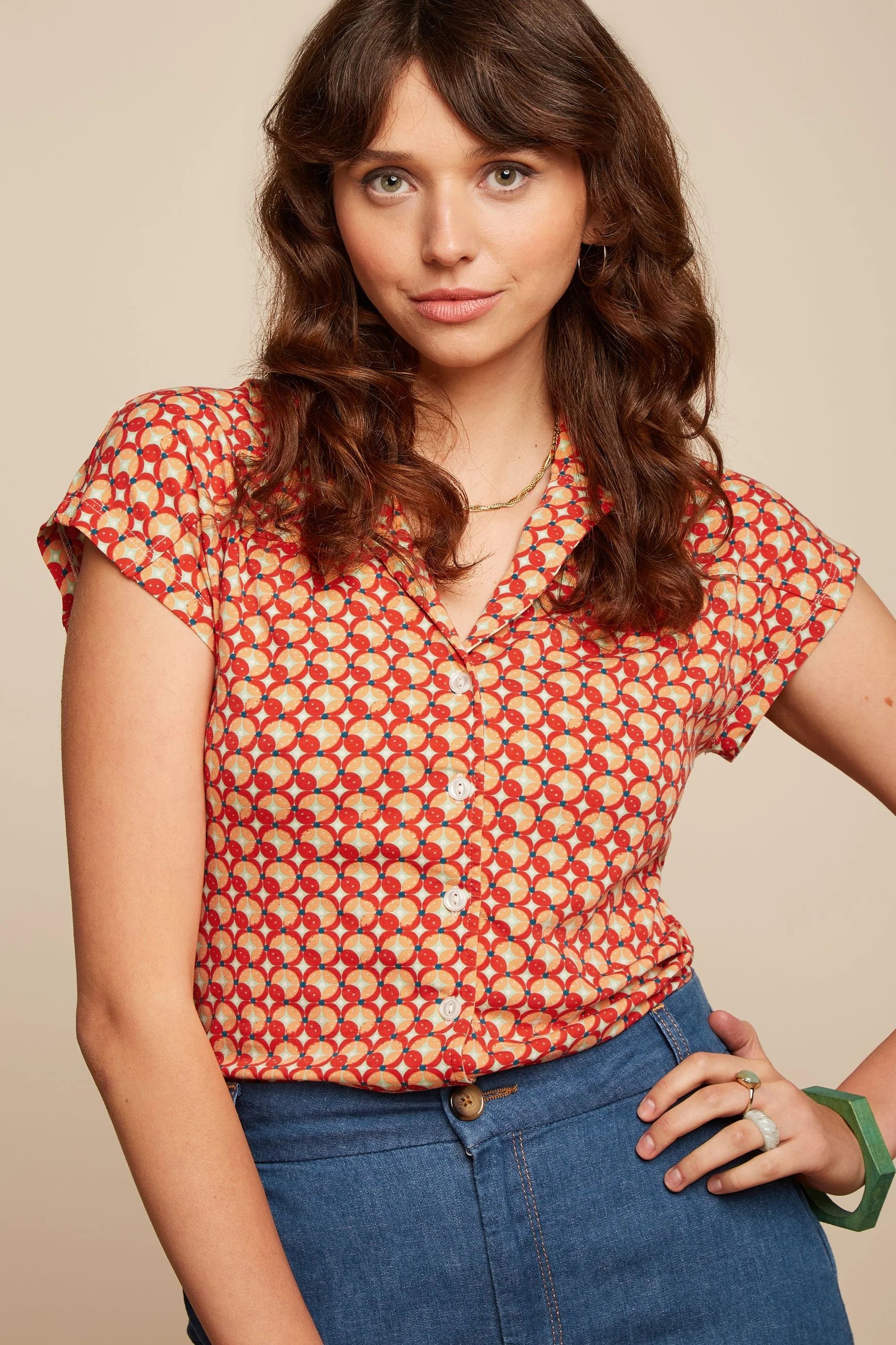 BLOUSE ROWE KING LOUIE - 0325-02