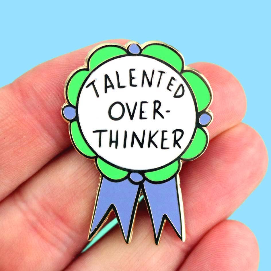 Jubly-Umph - Talented Over-Thinker Lapel Pin