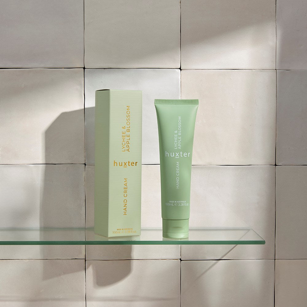 HAND CREAM 35ML BOXED - GREEN - LYCHEE & APPLE BLOSSOM