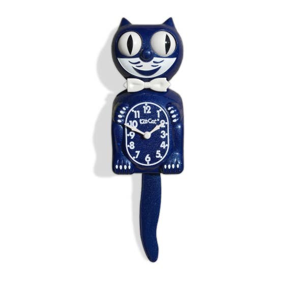 Kit-Cat Klock - Galaxy Blue Kit Cat Klock