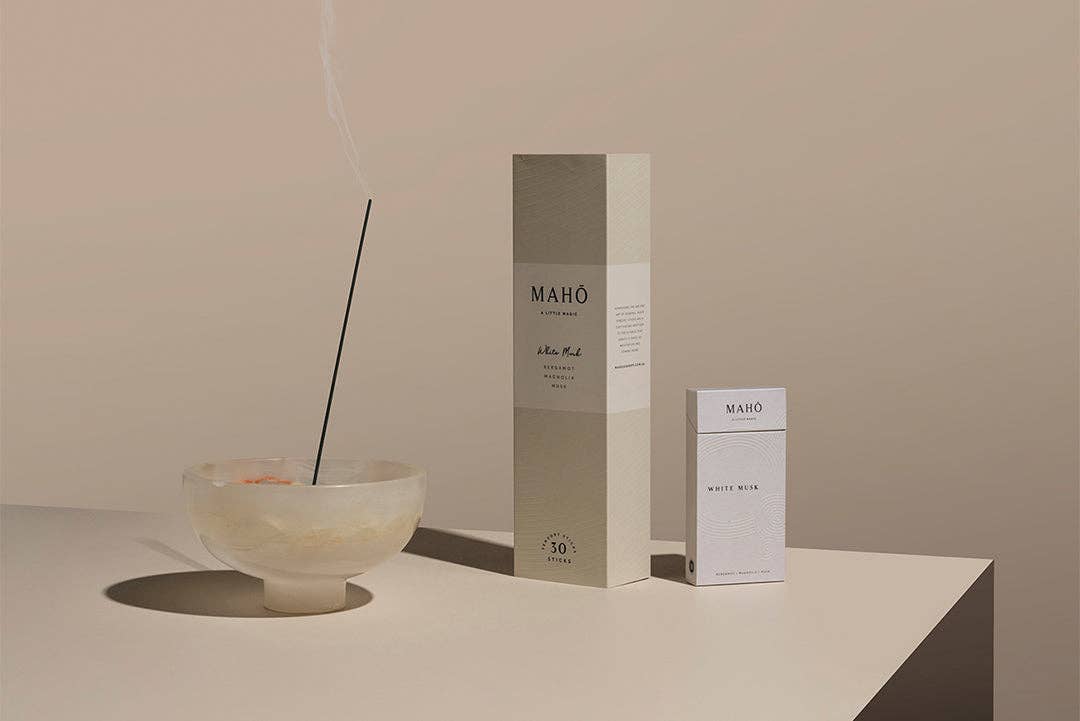MAHŌ Sensory - White Musk Incense Sticks