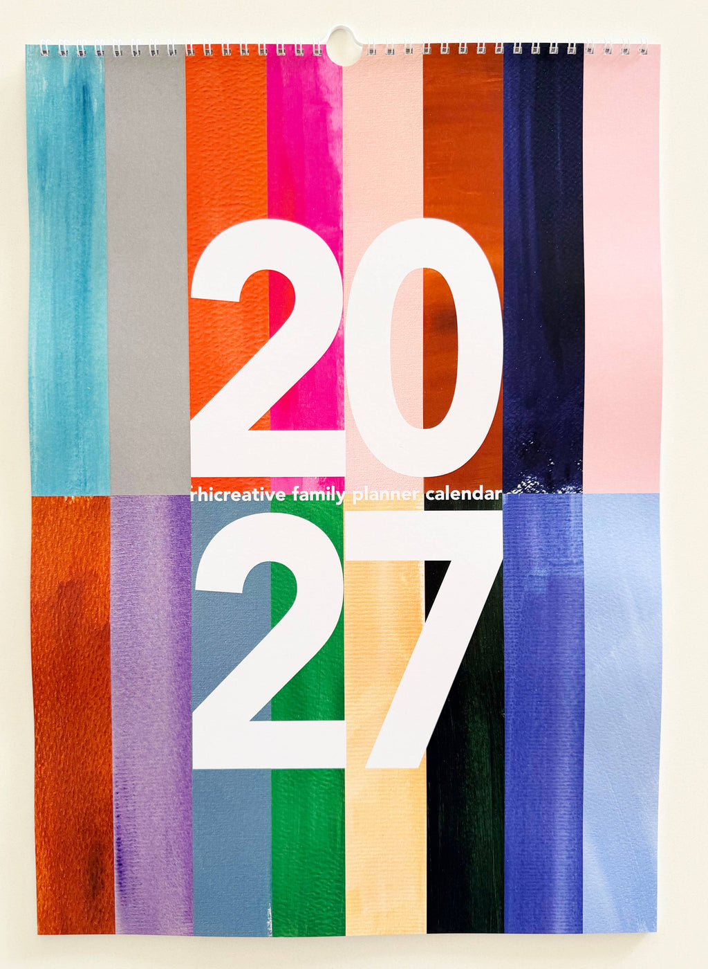 Rhicreative - 2027 Rhicreative Family Planner Calendar