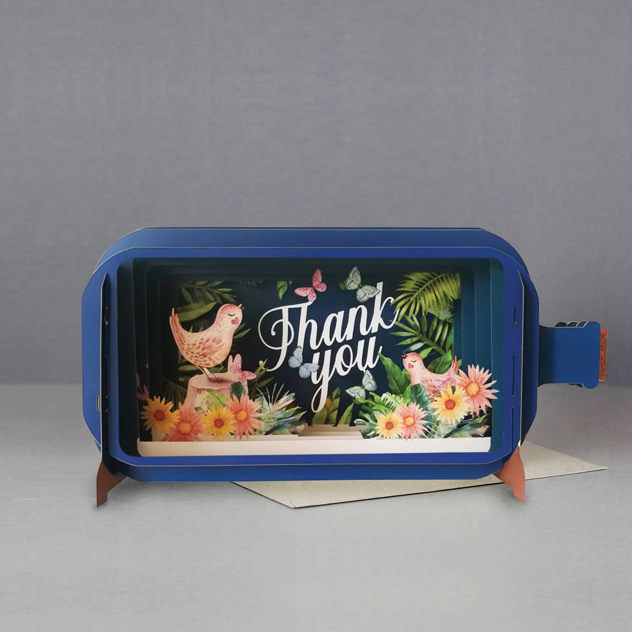 Alljoy Design - Message in a Bottle Pop Up Card Mib087