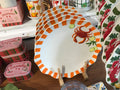 SEAVIEW STONEWARE CRAB DINNER PLATE