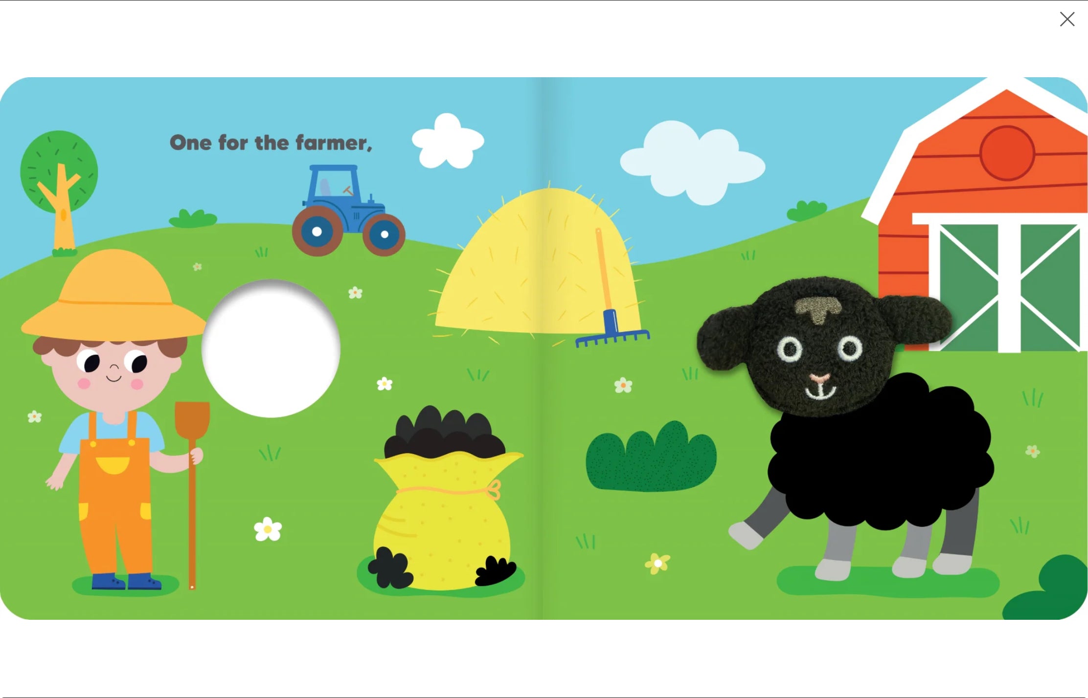 Finger Puppet Book - Baa Baa Black Sheep