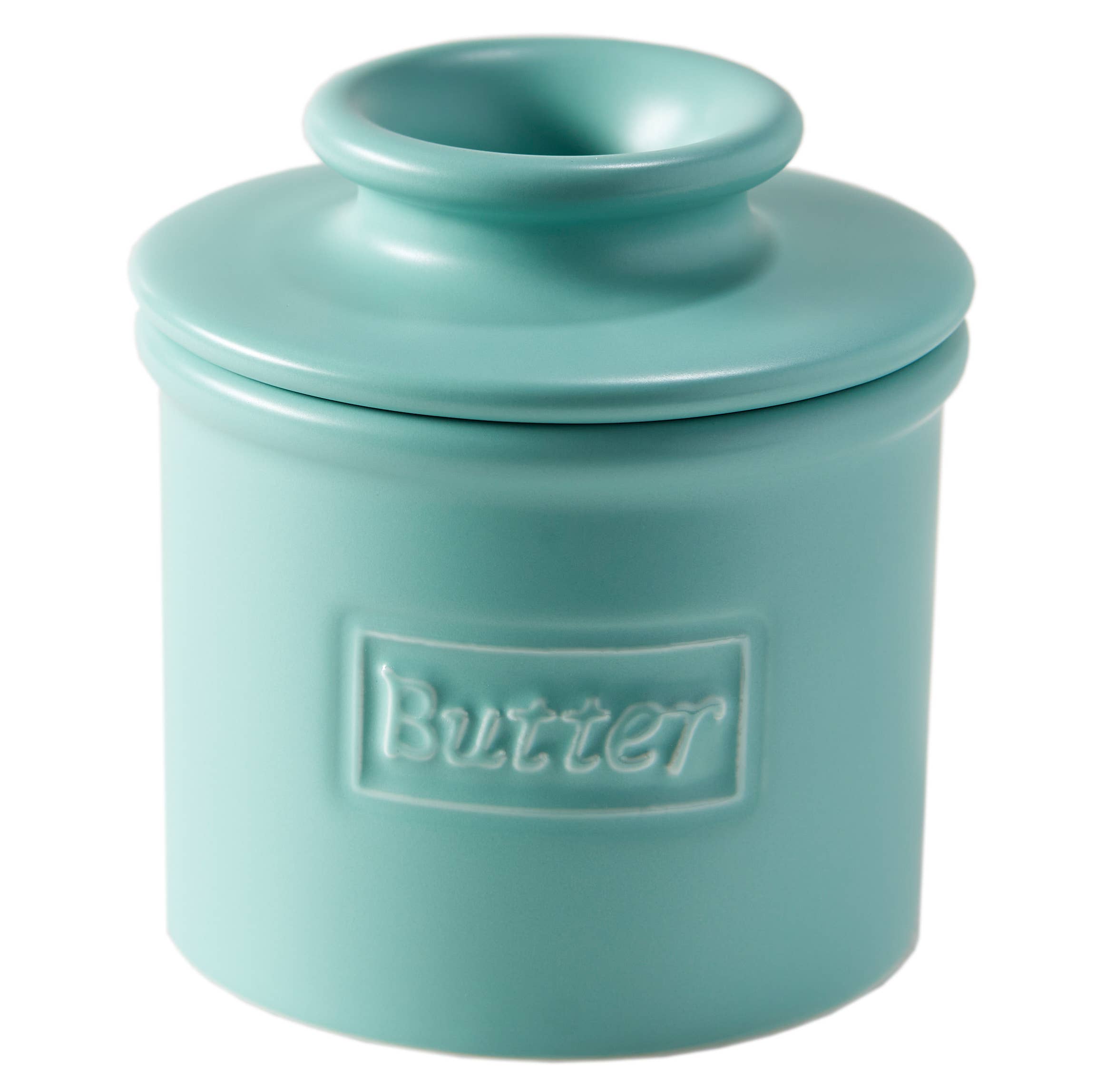 The Original Butter Bell® Crock - The Original Butter Bell® Crock - Cafe Matte Aqua