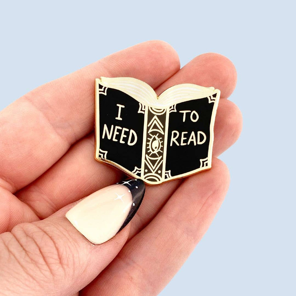 Jubly-Umph - I Need To Read Lapel Pin