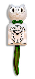 Kit-Cat Klock - Candy Cane Green Kit-Cat Klock