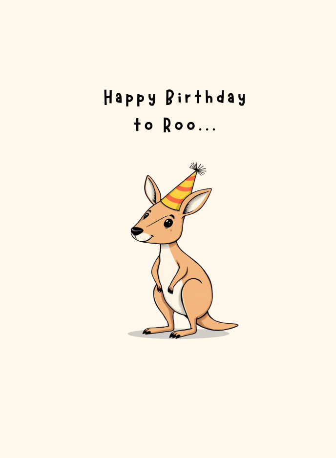 Bayside Treasures - HAPPY BIRTHDAY TO ROO
