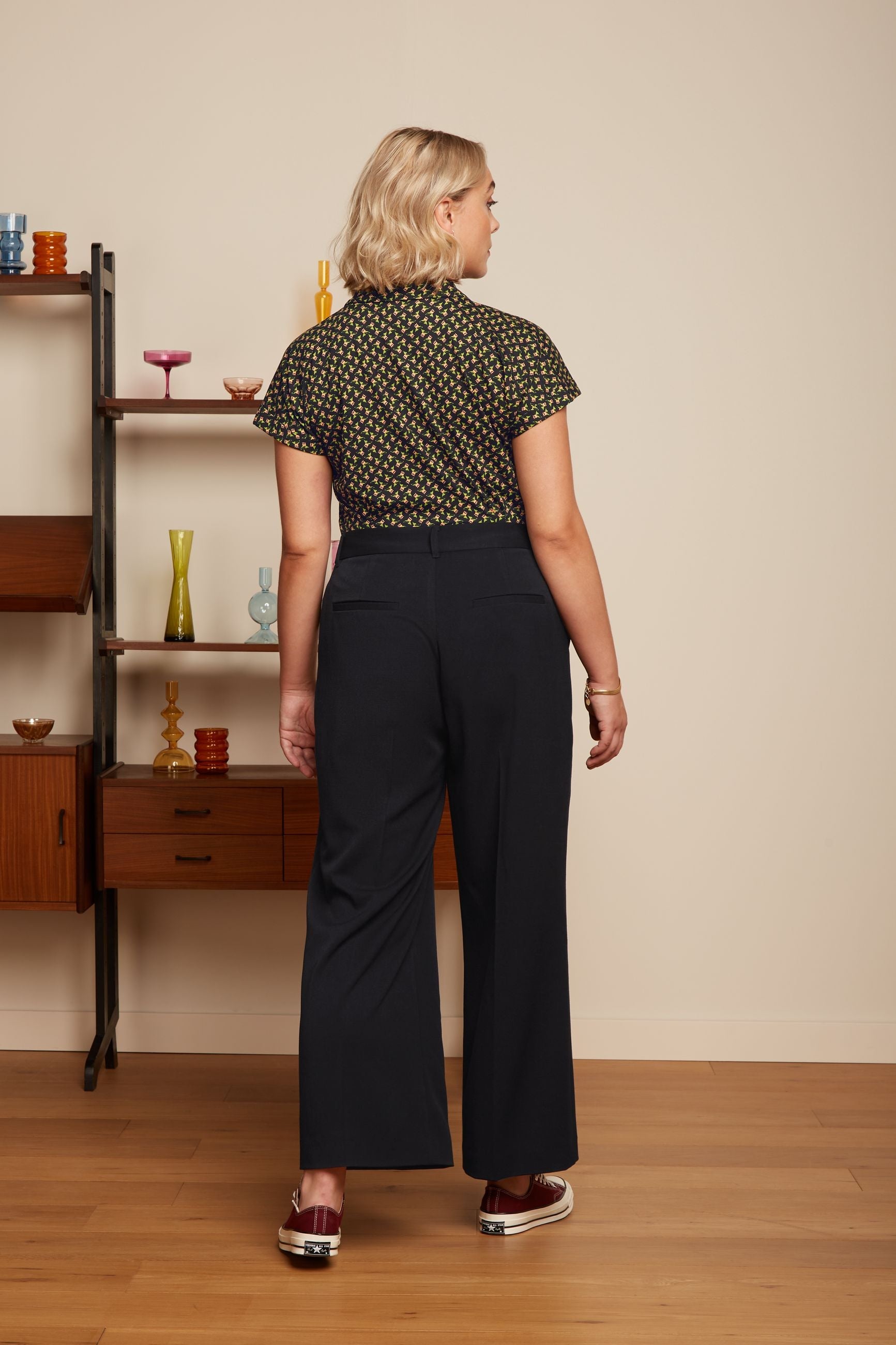 Frederica Pants Broadway - BLACK - KING LOUIE - SS25