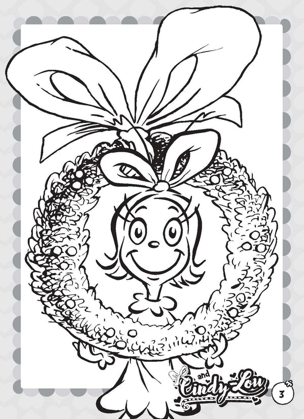 Dr Seuss - Puffy Sticker Book - The Grinch & Cindy-Lou