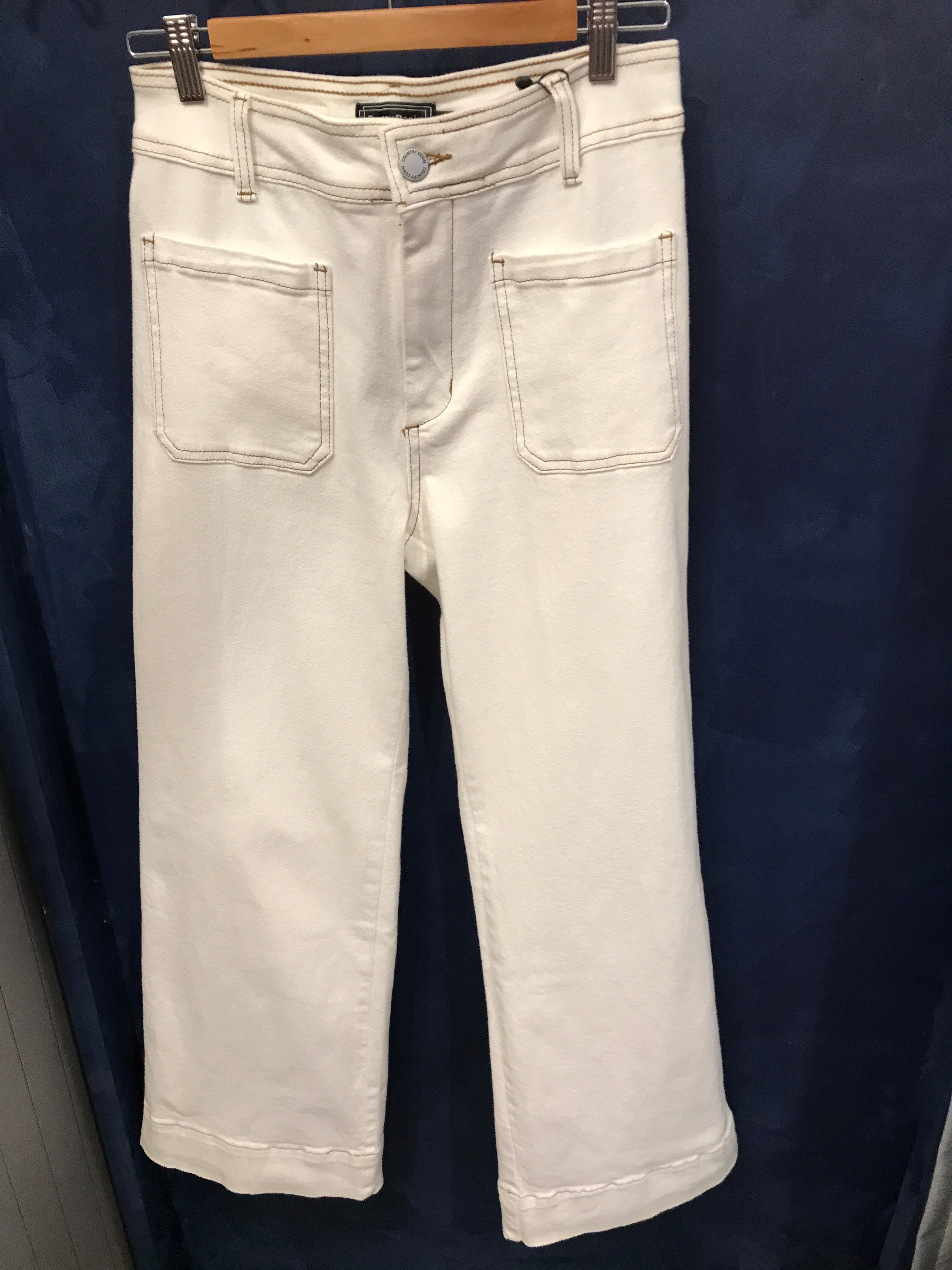 COUNTRY DENIM JEANS - WHITE - SS25