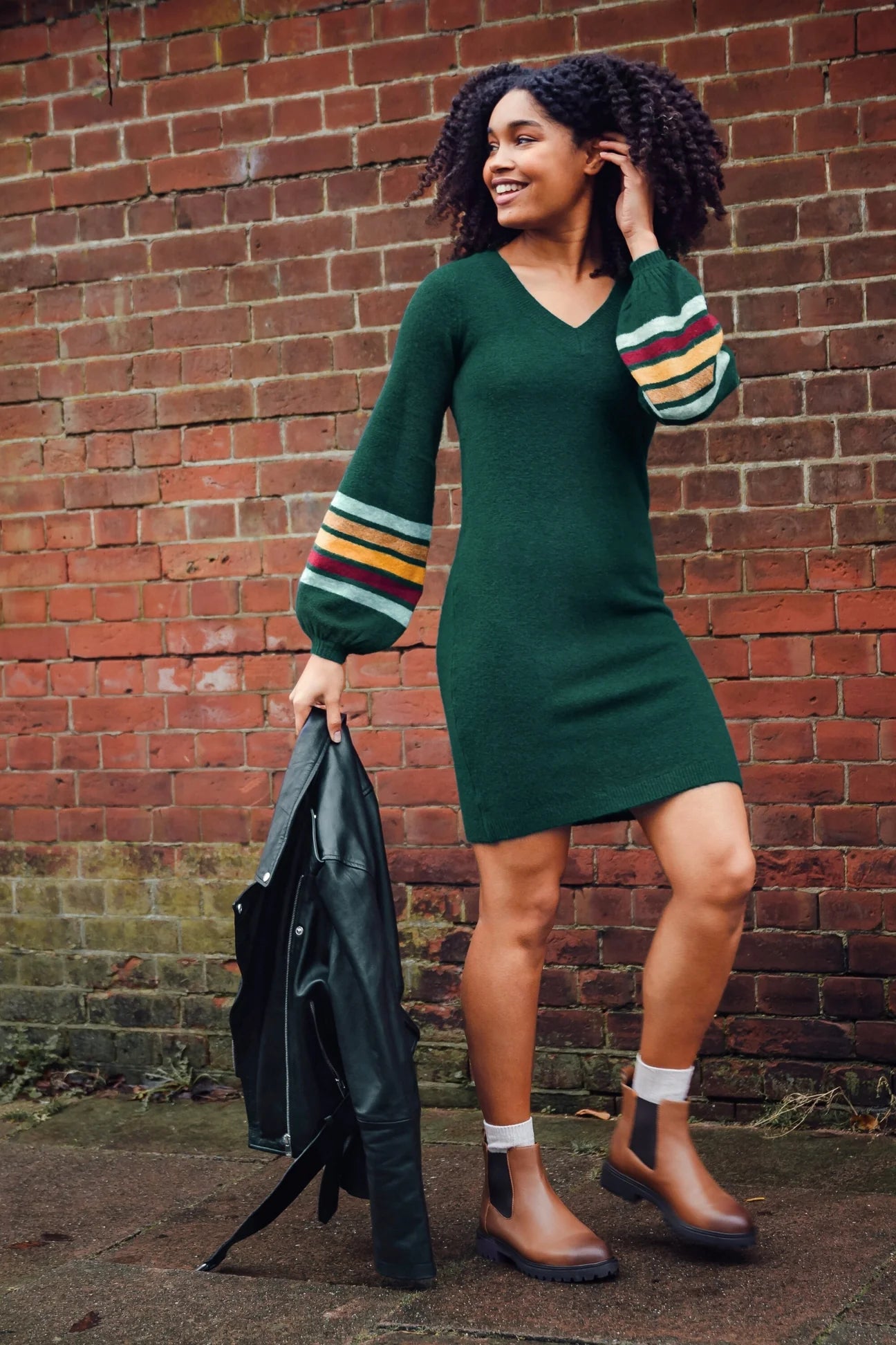 TALASI KNIT DRESS - SUGARHILL BRIGHTON - AW25