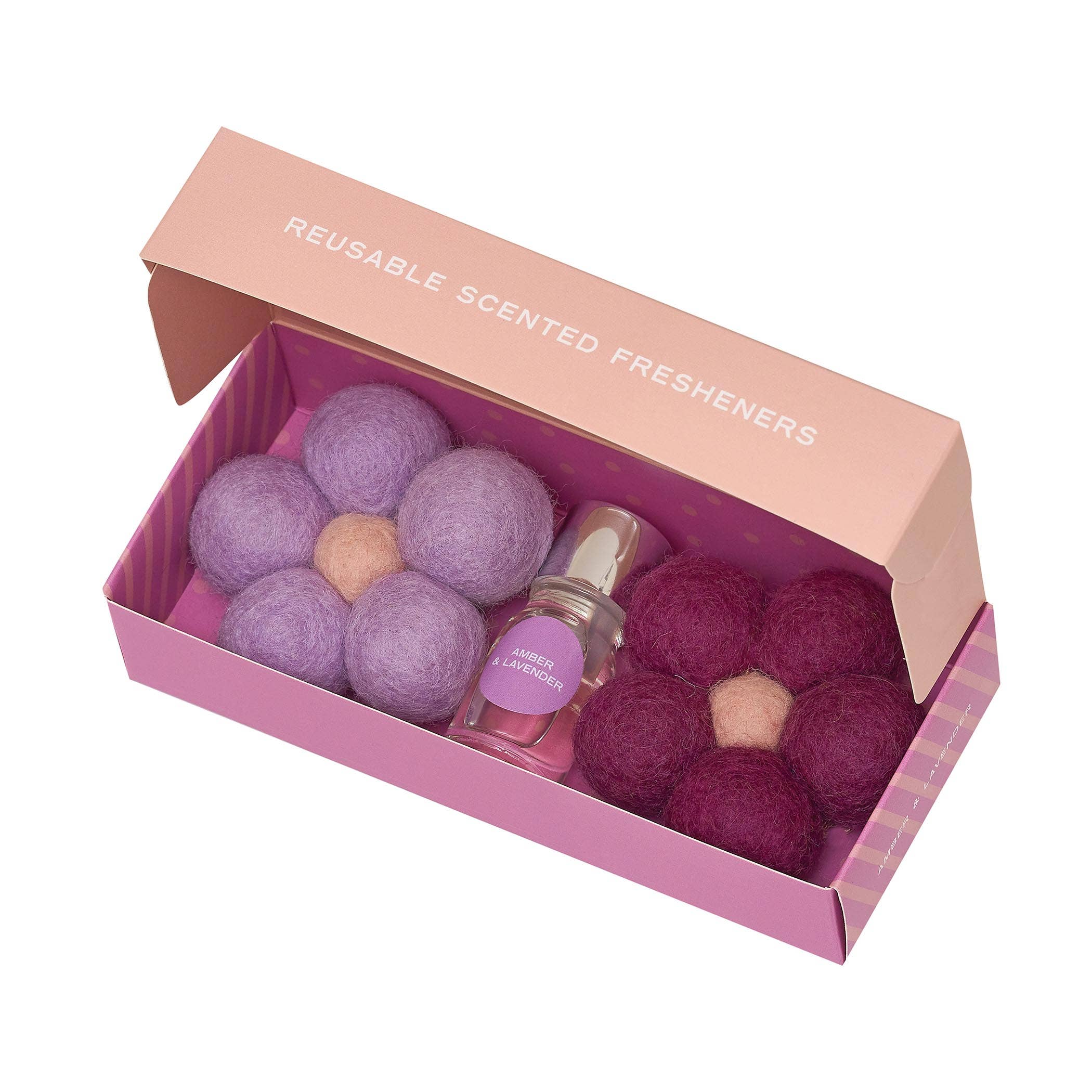 Home Dweller - Felt Flower Fresheners - Amber & Lavender